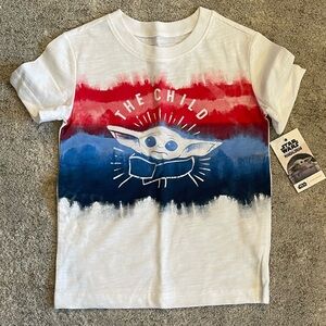 Kohl's Star Wars The Child Tie-Dye Tee - Red & Blue